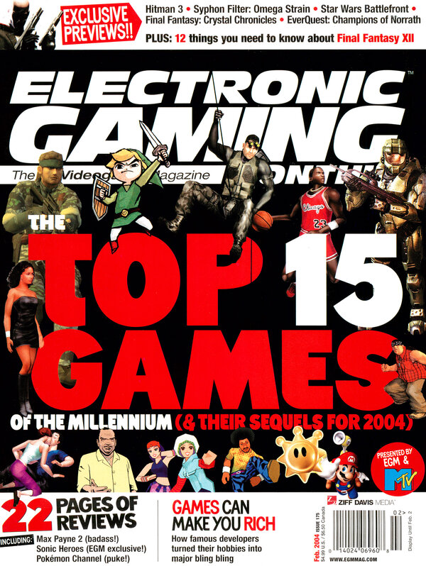 Electronic Gaming Monthly Issue 175 (February 2004) cover